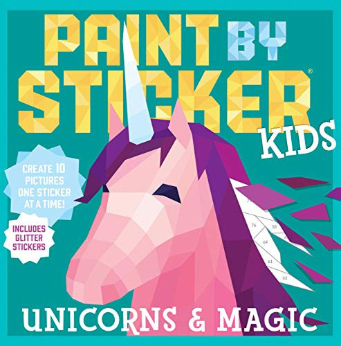 Alea's Deals Paint by Sticker Kids: Unicorns & Magic Up to 60% Off! Was $9.95!  