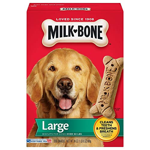 Alea's Deals Milk-Bone Original Dog Treats Biscuits for Large Dogs, 24 Ounces Up to 46% Off! Was $5.49 ($0.23 / Ounce)!  
