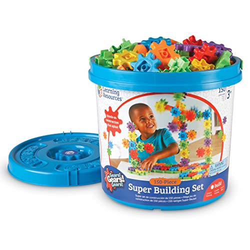 Alea's Deals Learning Resources Gears! Gears! Gears! Super Building Toy Set, 150 Pieces Up to 50% Off! Was $49.99!  