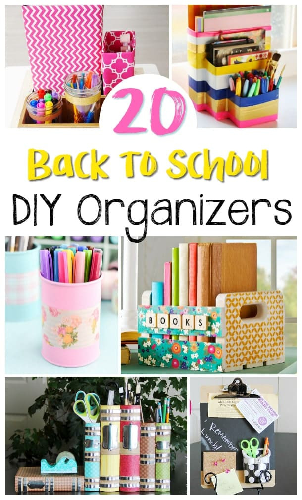 Alea's Deals 20 Back to School DIY Organizers!  
