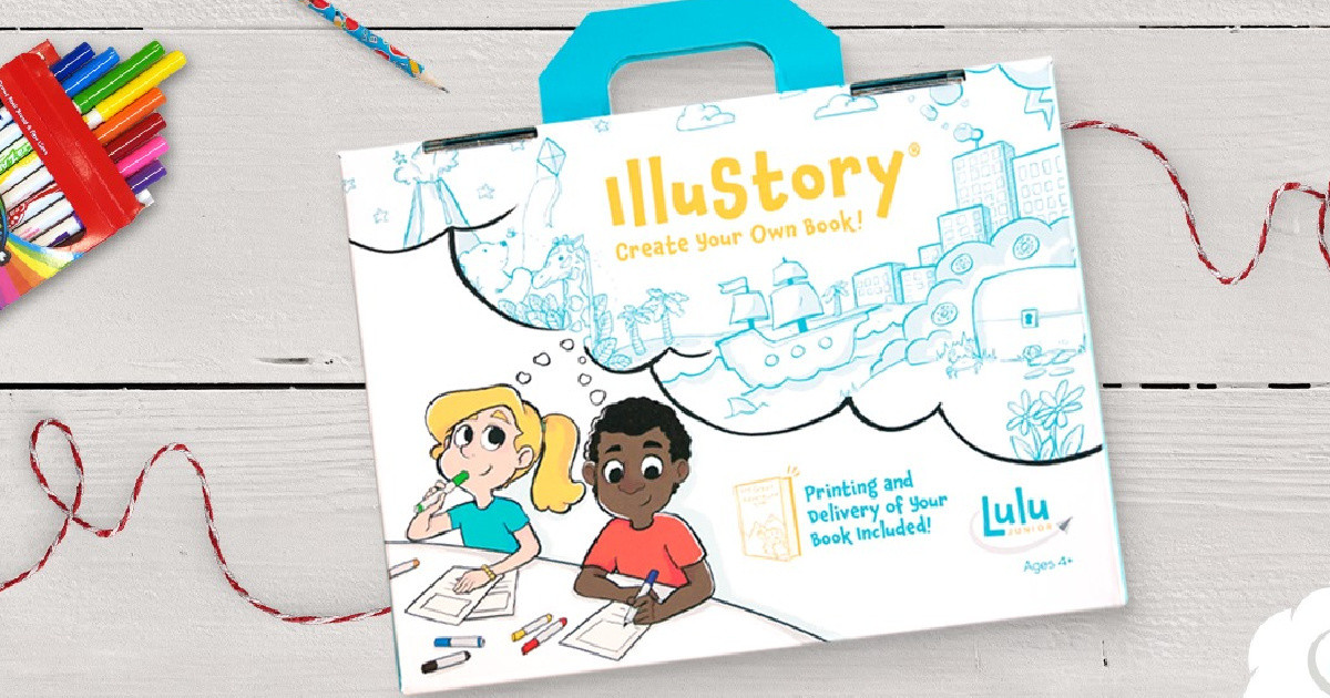 Alea's Deals Lulu Jr. Illustory Book Making Kit, Multicolor Up to 39% Off! Was $29.99!  
