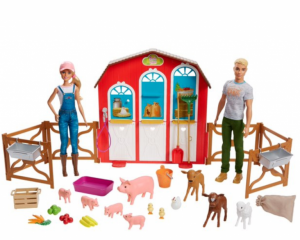 Alea's Deals Walmart: Barbie Sweet Orchard Farm Barn Playset – Only $29.88 (Reg. $50!)  