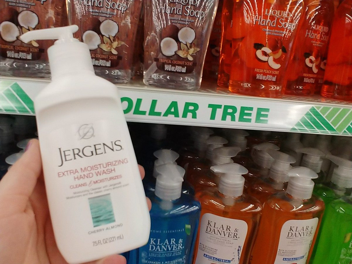 Alea's Deals FREE Jergens Hand Wash at Dollar Tree!!  