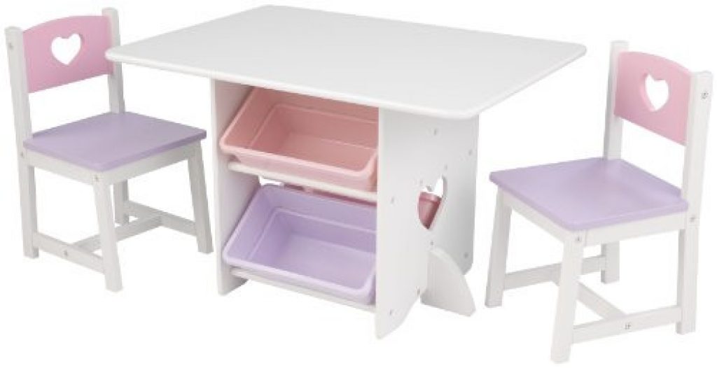 Alea's Deals Kidkraft Heart Table and Chair Set Up to 32% Off! Was $118.93!  