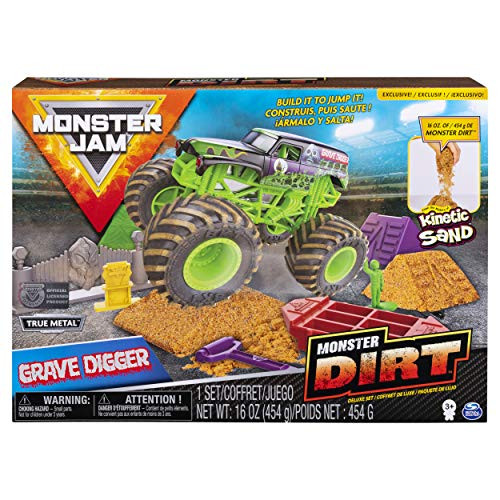 Alea's Deals Monster Jam, Grave Digger Monster Dirt Deluxe Set Up to 33% Off! Was $16.99!  