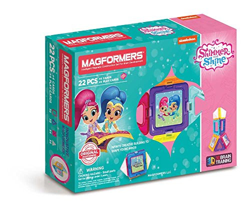 Alea's Deals MAGFORMERS Shimmer and Shine Set (22 Piece) Up to 43% Off! Was $29.99!  
