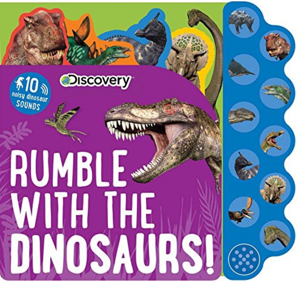 Alea's Deals Discovery: Rumble with the Dinosaurs! (10-Button Sound Books) Up to 61% Off! Was $12.99!  