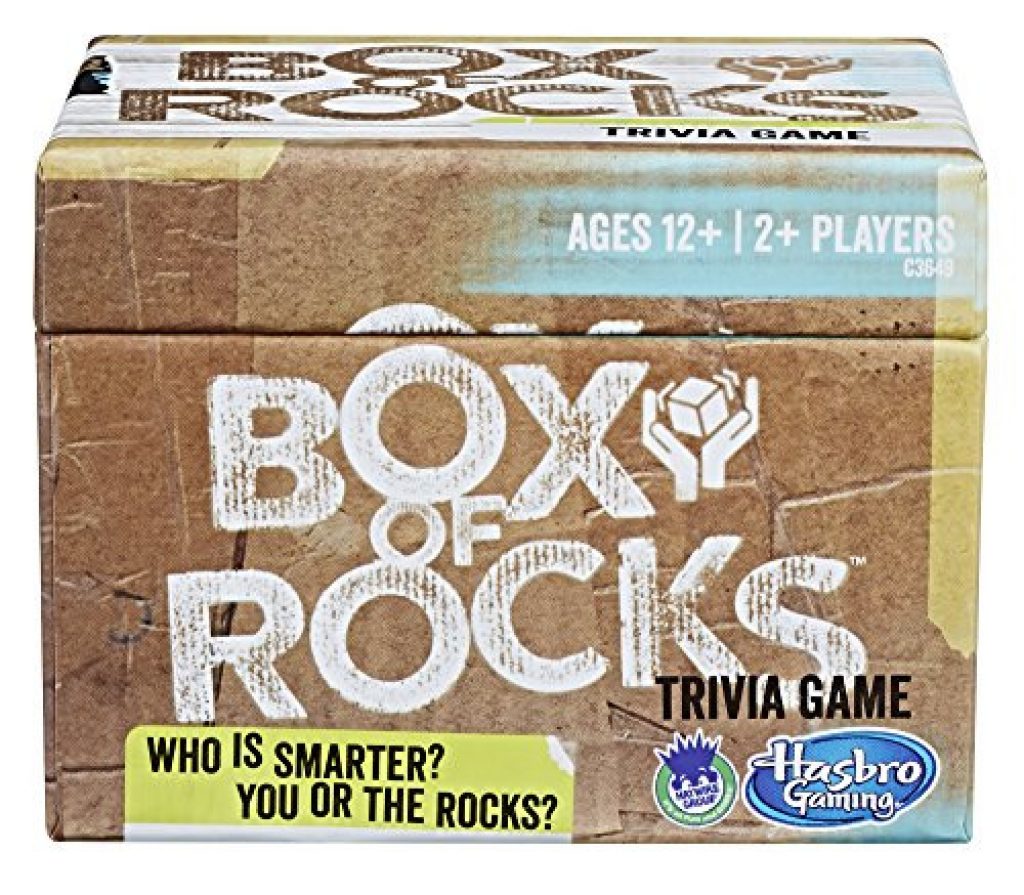 Alea's Deals Hasbro Games Box of Rocks Party Board Game (Amazon Exclusive) Up to 25% Off! Was $7.99!  