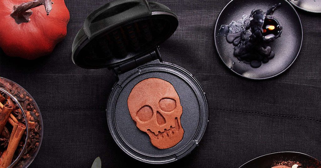 Alea's Deals Dash Skull Mini Waffle Maker Only $7.99 at Bed Bath & Beyond  