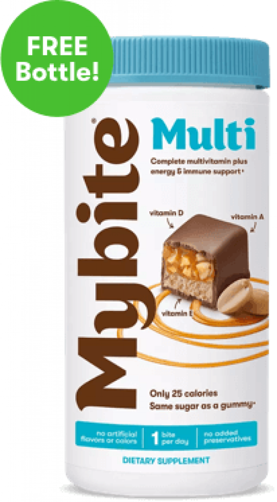 Alea's Deals Free Bottle of Mybite Chocolate Vitamins for Teachers  