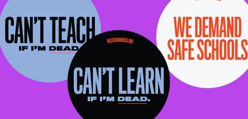 Alea's Deals Free We Demand Safe Schools Stickers  