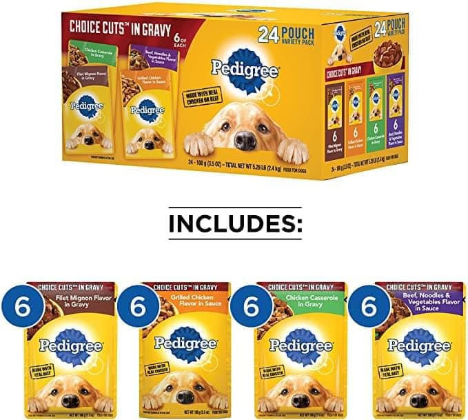 Alea's Deals PEDIGREE Choice Cuts Dog Food Variety Pack Up to 45% Off! Was $14.59 ($0.17 / Ounce)!  