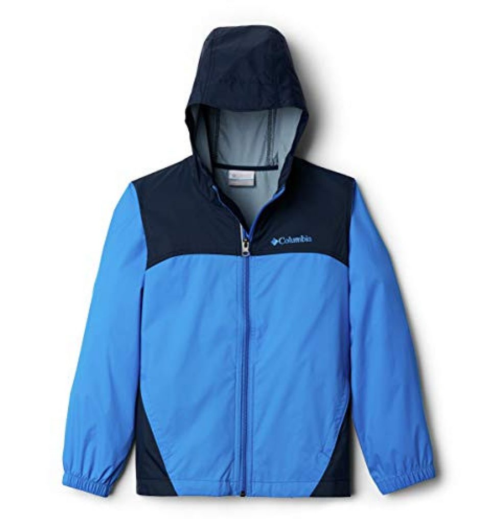 Alea's Deals Columbia Boys Glennaker Rain Jacket, Waterproof & Breathable, Hyper Blue, Small Up to 58% Off! Was $45.00!  