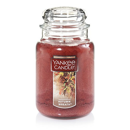 Alea's Deals Yankee Candle Large Jar Candle, Autumn Wreath Up to 40% Off! Was $27.99!  