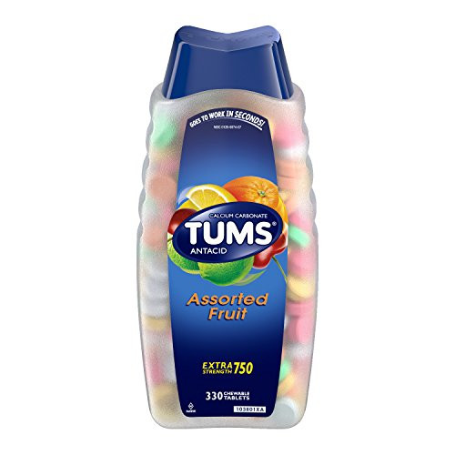 Alea's Deals TUMS Antacid Chewable Tablets for Heartburn Relief, Extra Strength, Assorted Fruit, 330 Tablets  – ON SALE+SUB/SAVE!  