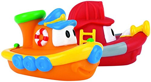 Alea's Deals Nuby 2-Pack Tub Tugs Floating Boat Bath Toys Up to 61% Off! Was $11.99!  