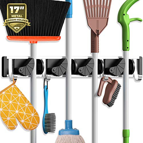 Alea's Deals Mop Broom Holder Wall Mount Up to 25% Off! Was $11.99!  