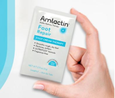 Alea's Deals FREE Sample of AmLactin Foot Repair Cream  