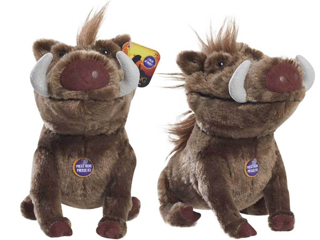 Alea's Deals Lion King Live Action 7" Bean Plush - Pumbaa Up to 57% Off! Was $9.99!  