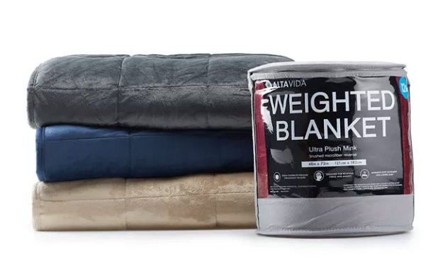 Alea's Deals 12-Pound Weighted Blanket for only 21.24! (Reg 79.99) at Kohl's!  