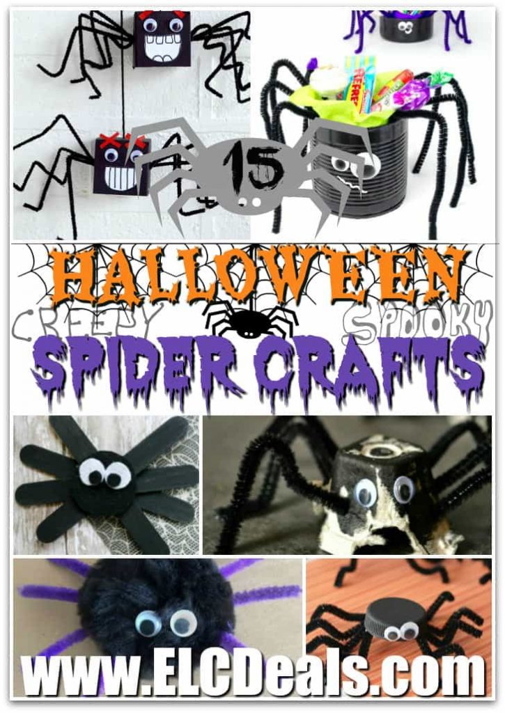 Alea's Deals 15 Halloween Spider Crafts  