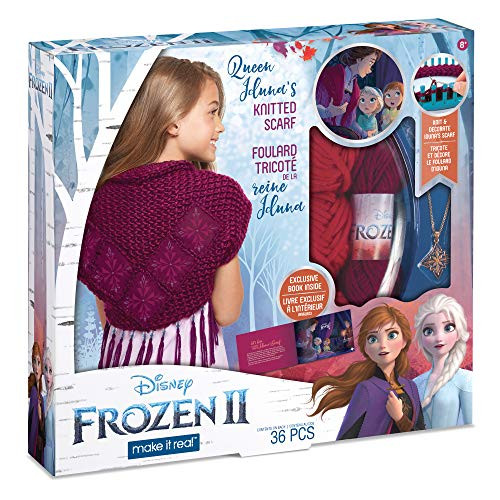 Alea's Deals 50% Off Make It Real – Disney Frozen 2 Queen Iduna's Knitted Shawl! Was $24.99!  