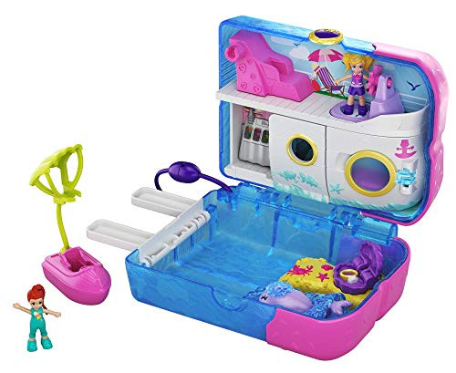 Alea's Deals Polly Pocket Pocket World Sweet Sails Cruise Ship Compact Up to 35% Off! Was $14.99!  