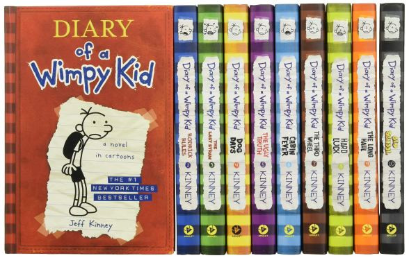 Alea's Deals 43% Off Diary of a Wimpy Kid Box of Books (Books 1-10)! Was $140.00!  