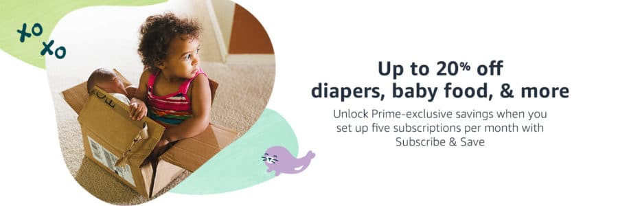 Alea's Deals Score a 30-Day Free Trial for Amazon Family + Snag 20% off Diapers, Baby Food & More!  
