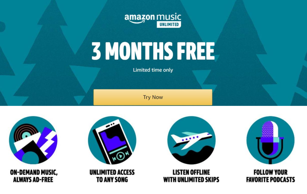 Alea's Deals Amazon Music Unlimited | FREE 3 Month Subscription!  