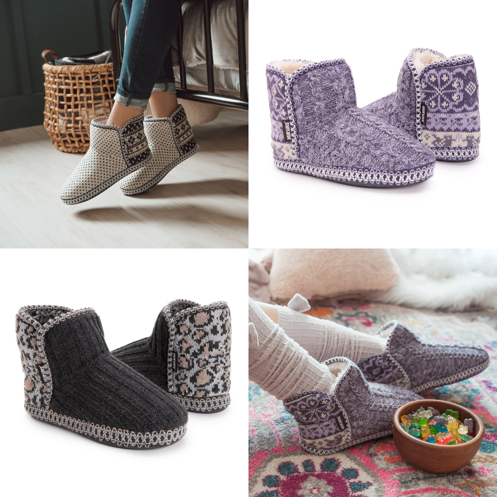 Alea's Deals MUK LUKS® Women's Leigh Bootie Slippers ONLY $16.99 Shipped! Was $40!  