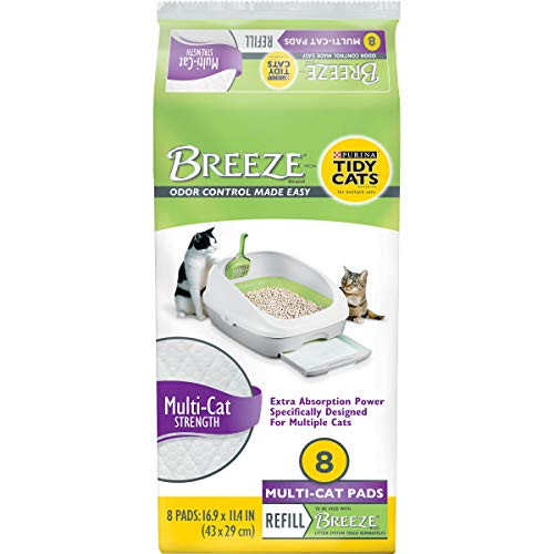 Alea's Deals 54% Off Purina Tidy Cats Cat Litter Accessories, BREEZE Pads Refill Pack Multi Cat Litter - 8 ct. Bag! Was $20.85 ($2.61 / Count)!  