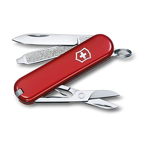 Alea's Deals 45% Off Victorinox Swiss Army Classic SD Pocket Knife, Red! Was $21.50!  