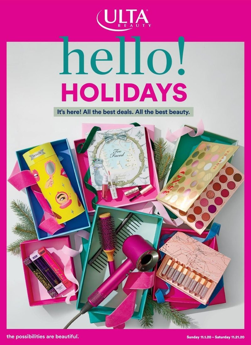 Alea's Deals ULTA Holiday Gift Guide 2020 AD SCAN!  