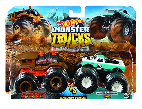 Alea's Deals 25% Off Hot Wheels Monster Demo Doubles Trucks 2 Pack! Was $7.99!  
