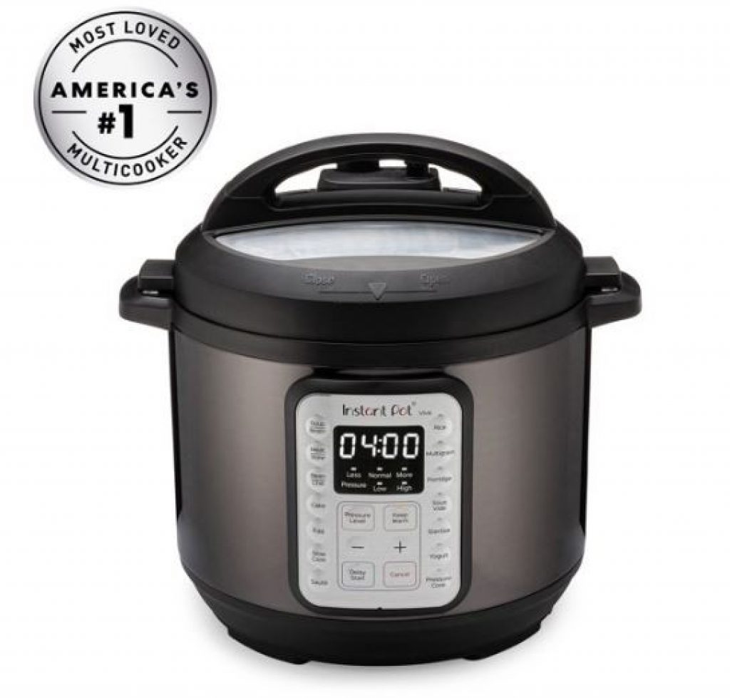 Alea's Deals Instant Pot VIVA Black Stainless 6-Quart 9-in-1 Multi-Use Programmable Pressure Cooker for $49 (Reg $99.99) *Black Friday Deal!*  