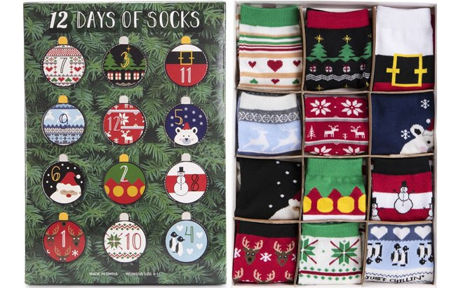Alea's Deals Muk Luks Women’s 12 Days of Socks JUST $16.99 Shipped (Regularly $28)  