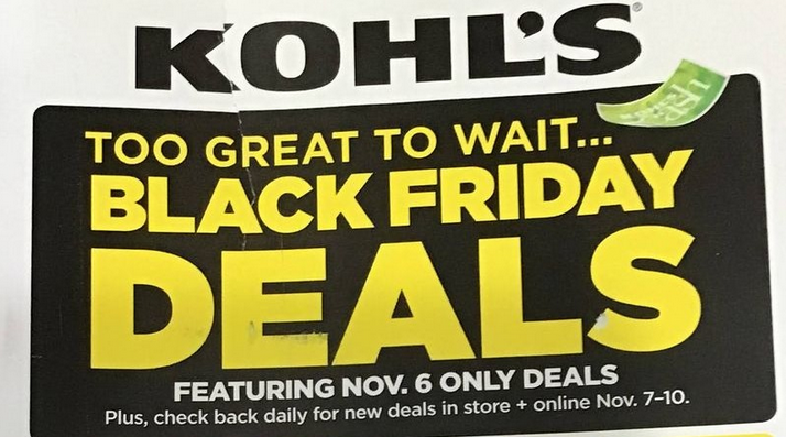 Alea's Deals Kohl’s Black Friday 2020 Preview Sale Starts November 6th!  