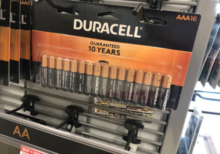 Alea's Deals FREE Duracell AA/AAA, C or D Batteries After Rewards!  