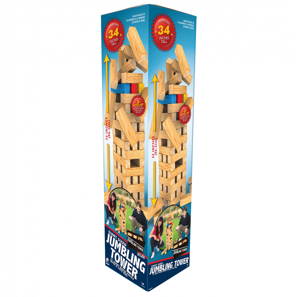 Alea's Deals Giant Wood Jumbling Tower $35.00 *Black Friday Price*  