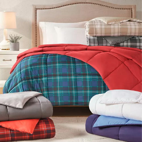 Alea's Deals Martha Stewart Essentials Reversible Down Alternative Comforters Only $19.99! (Reg. $130)  