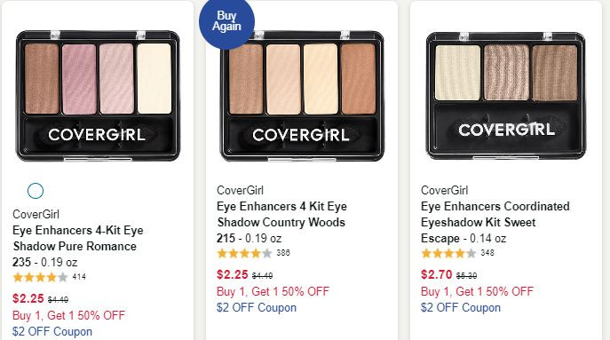 Alea's Deals Walgreens: HURRY! 16¢ CoverGirl 4-Kit Eye Shadow Set + TONS MORE CHEAP DEALS!  
