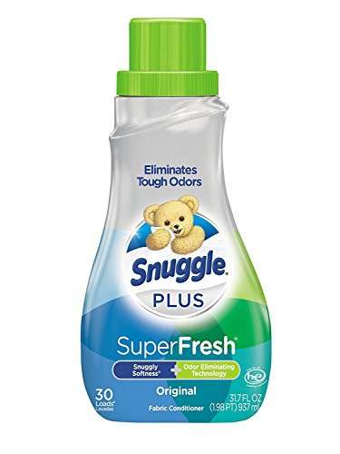 Alea's Deals 50% Off Snuggle Plus Super Fresh Liquid Fabric Softener! Was $5.99 ($0.20 / load)!  