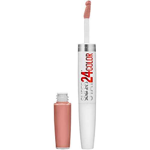 Alea's Deals 50% Off Maybelline SuperStay 24 2-Step Liquid Lipstick Makeup, Absolute Taupe, 1 kit! Was $7.99!  