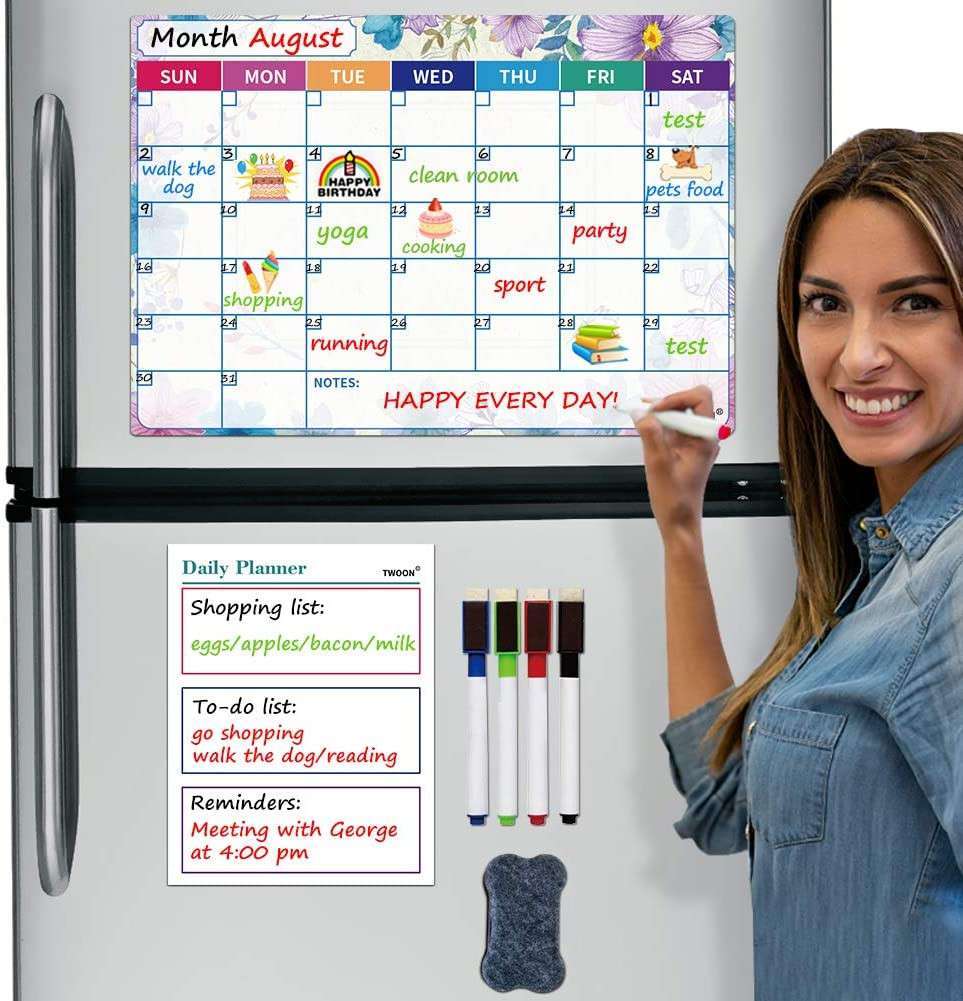 Alea's Deals 42% Off Dry Erase Calendar Set! Was $25.99!  