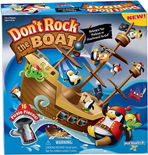 Alea's Deals 38% Off Don’t Rock The Boat Skill & Action Balancing Game! Was $19.99!  