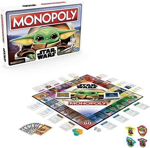 Alea's Deals 44% Off Monopoly: Star Wars The Child Edition Board Game for Families and Kids Ages 8 and Up, Featuring The Child, Who Fans Call Baby Yoda! Was $19.99!  