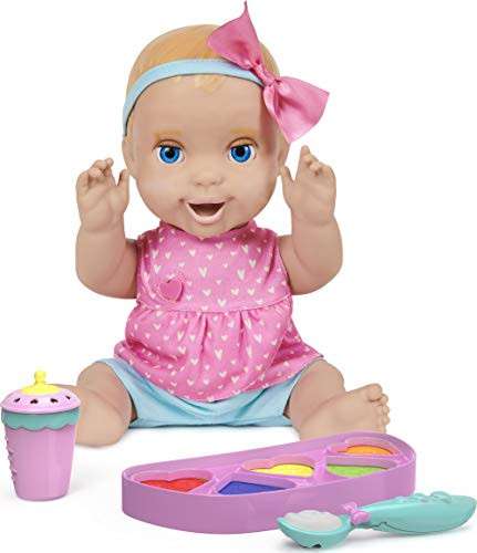 Alea's Deals 61% Off Mealtime Magic Mia, Interactive Feeding Baby Doll! Was $59.99!  