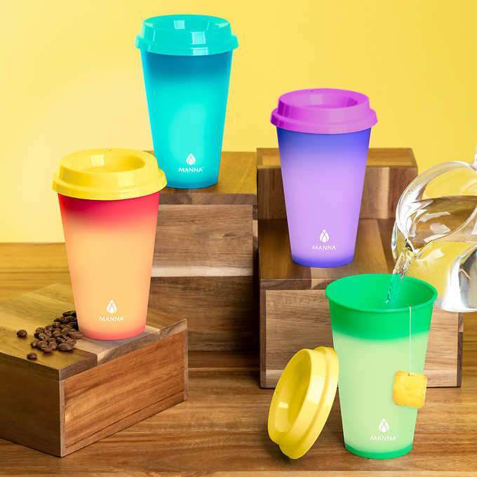Alea's Deals Manna Hot Color Changing To-Go Cups, 12-pack ONLY $6.97 Shipped!  