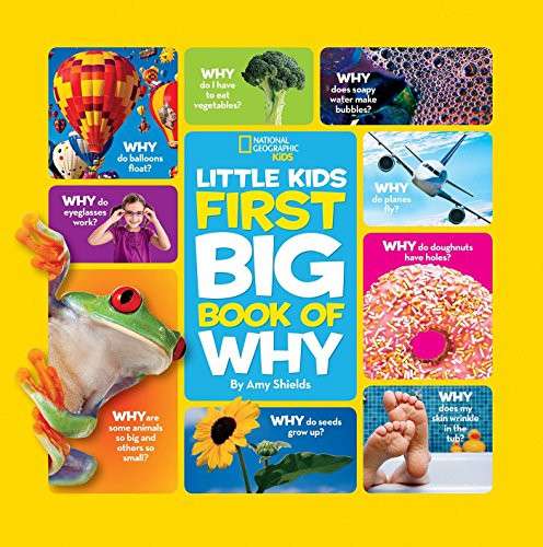 Alea's Deals 58% Off National Geographic Little Kids First Big Book of Why (National Geographic Little Kids First Big Books)! Was $14.95!  